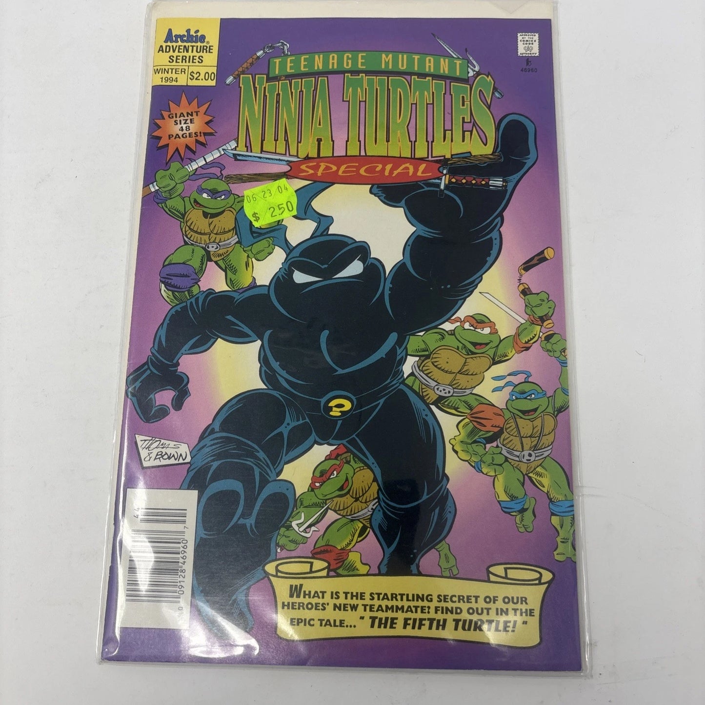 Teenage Mutant Ninja Turtles Giant Size Special #11 (ARCHIE COMICS Winter 1994)