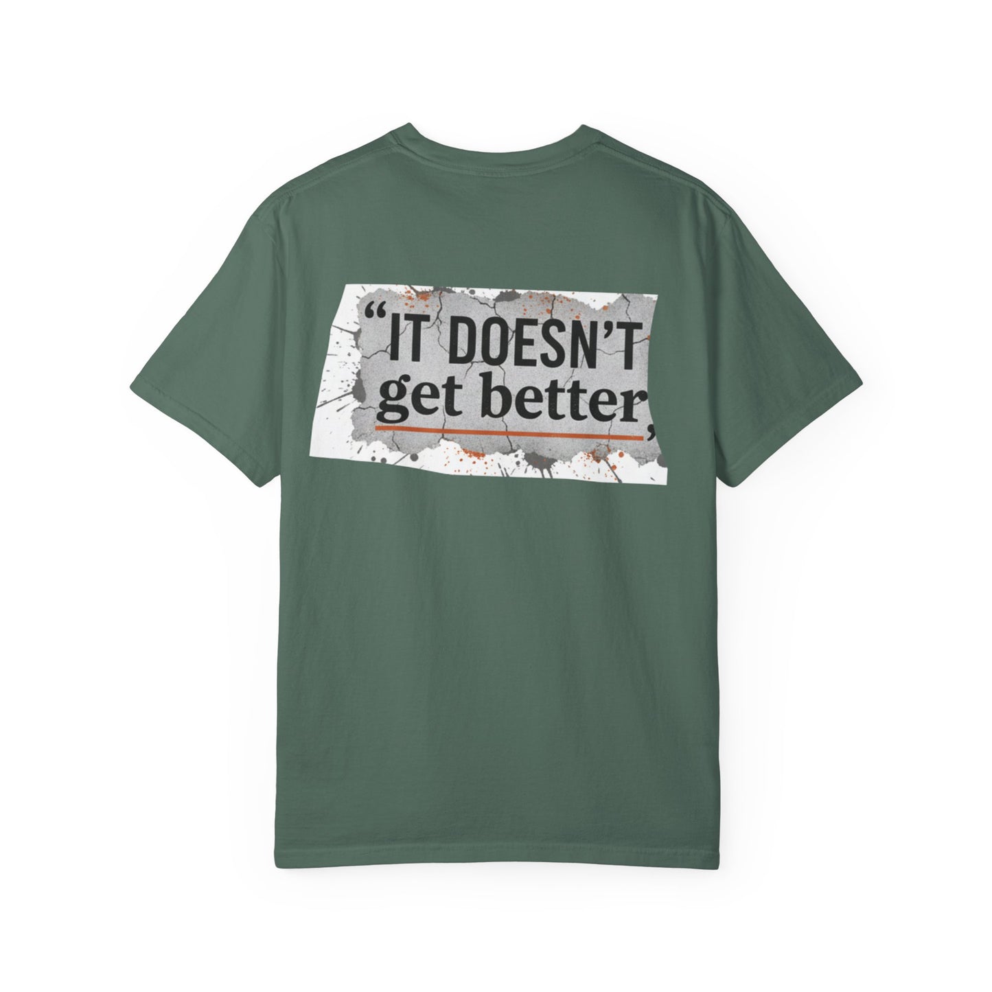 Retro Vaporwave Eye T-Shirt — 'It Doesn't Get Better' Statement Tee