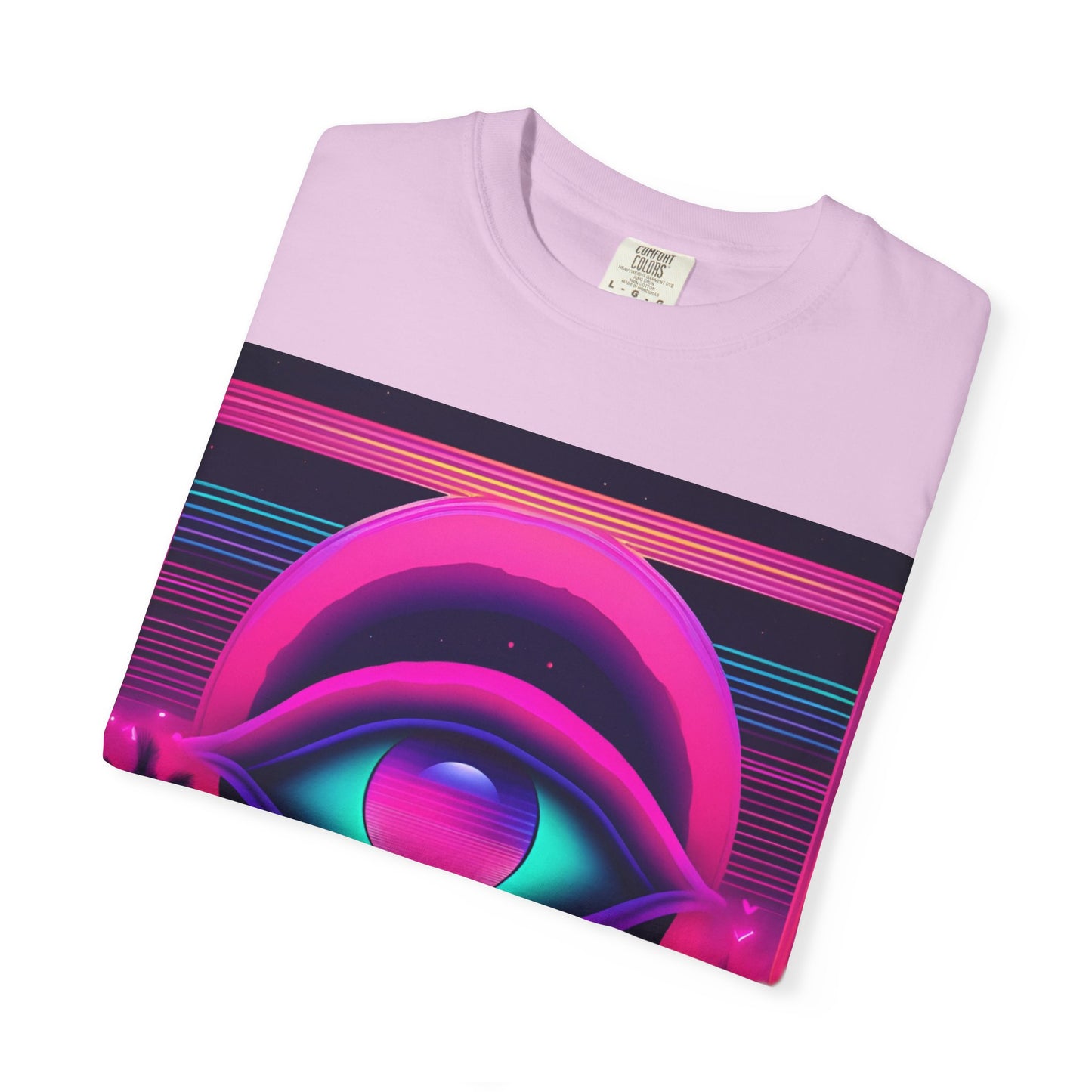 Retro Vaporwave Eye T-Shirt — 'It Doesn't Get Better' Statement Tee