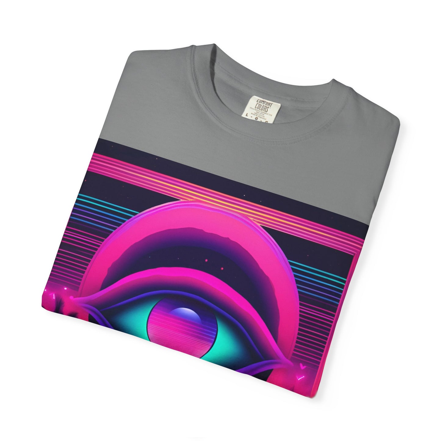 Retro Vaporwave Eye T-Shirt — 'It Doesn't Get Better' Statement Tee