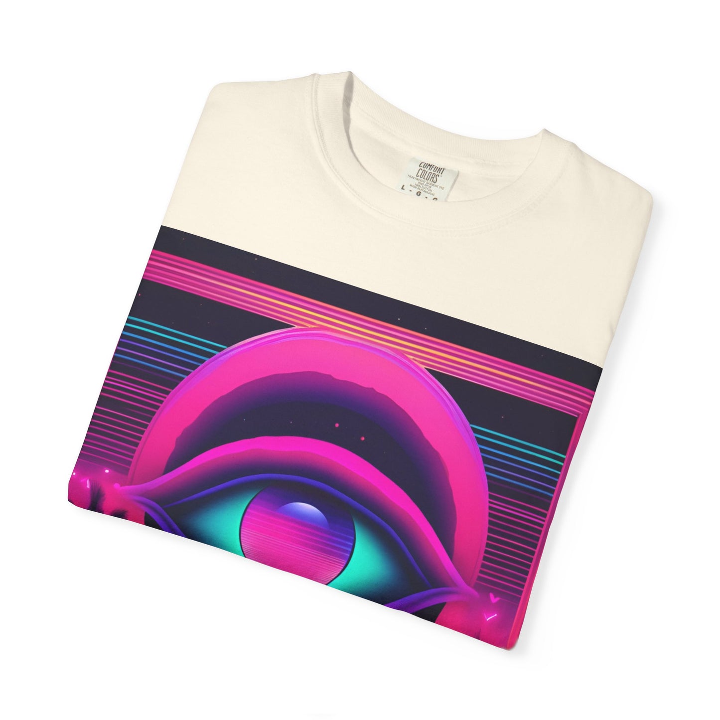 Retro Vaporwave Eye T-Shirt — 'It Doesn't Get Better' Statement Tee