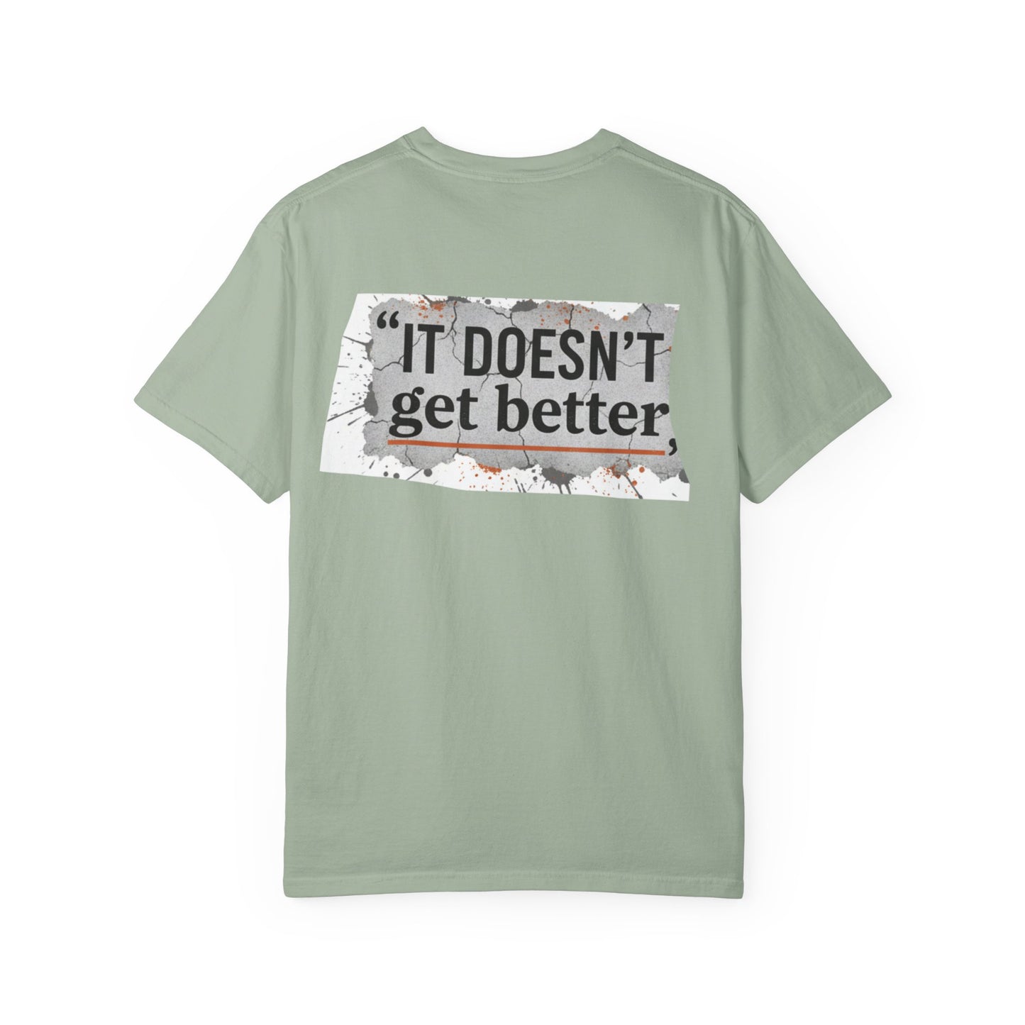 Retro Vaporwave Eye T-Shirt — 'It Doesn't Get Better' Statement Tee