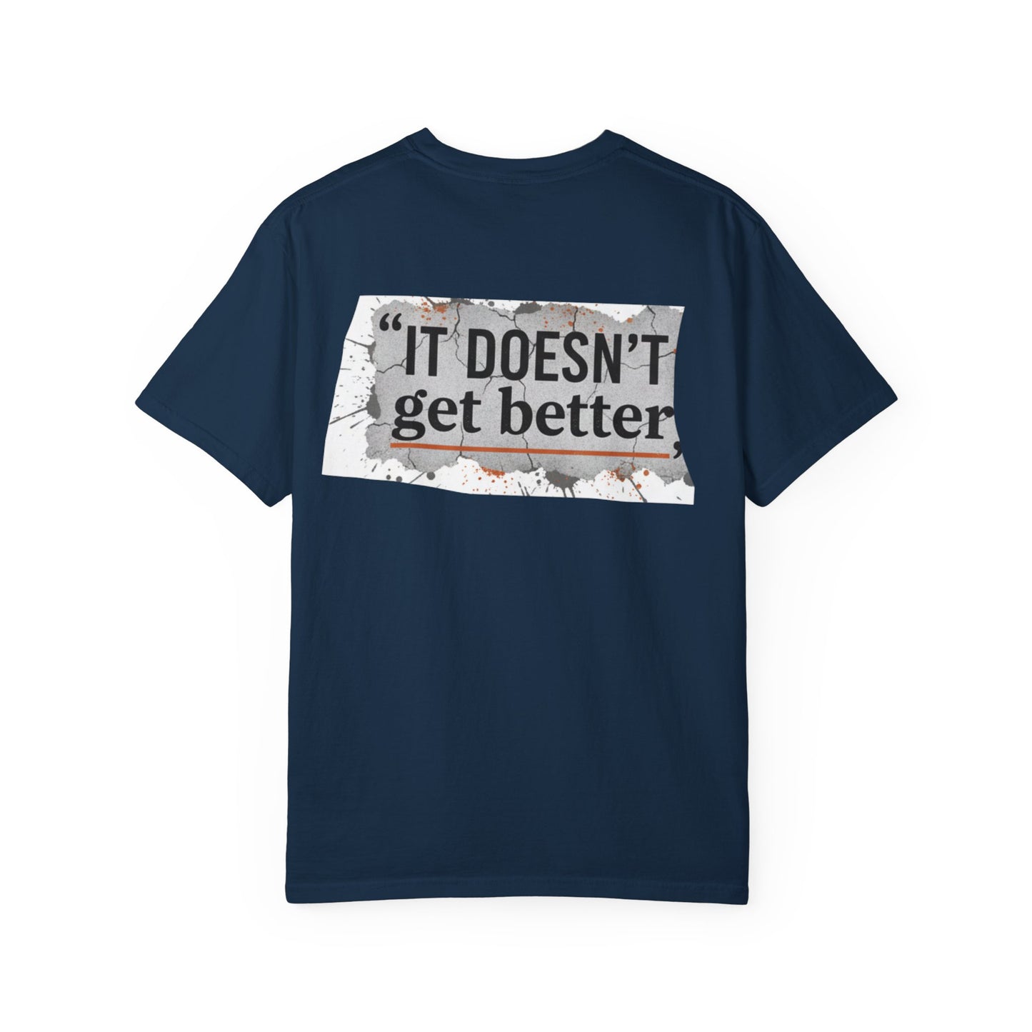 Retro Vaporwave Eye T-Shirt — 'It Doesn't Get Better' Statement Tee