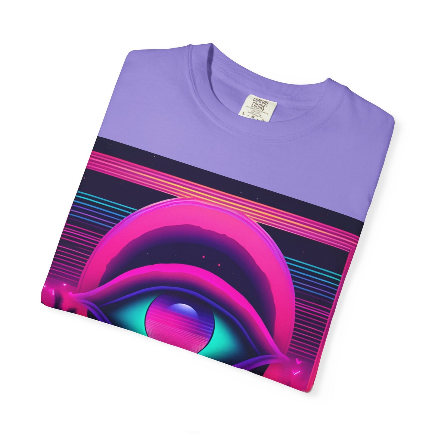 Retro Vaporwave Eye T-Shirt — 'It Doesn't Get Better' Statement Tee