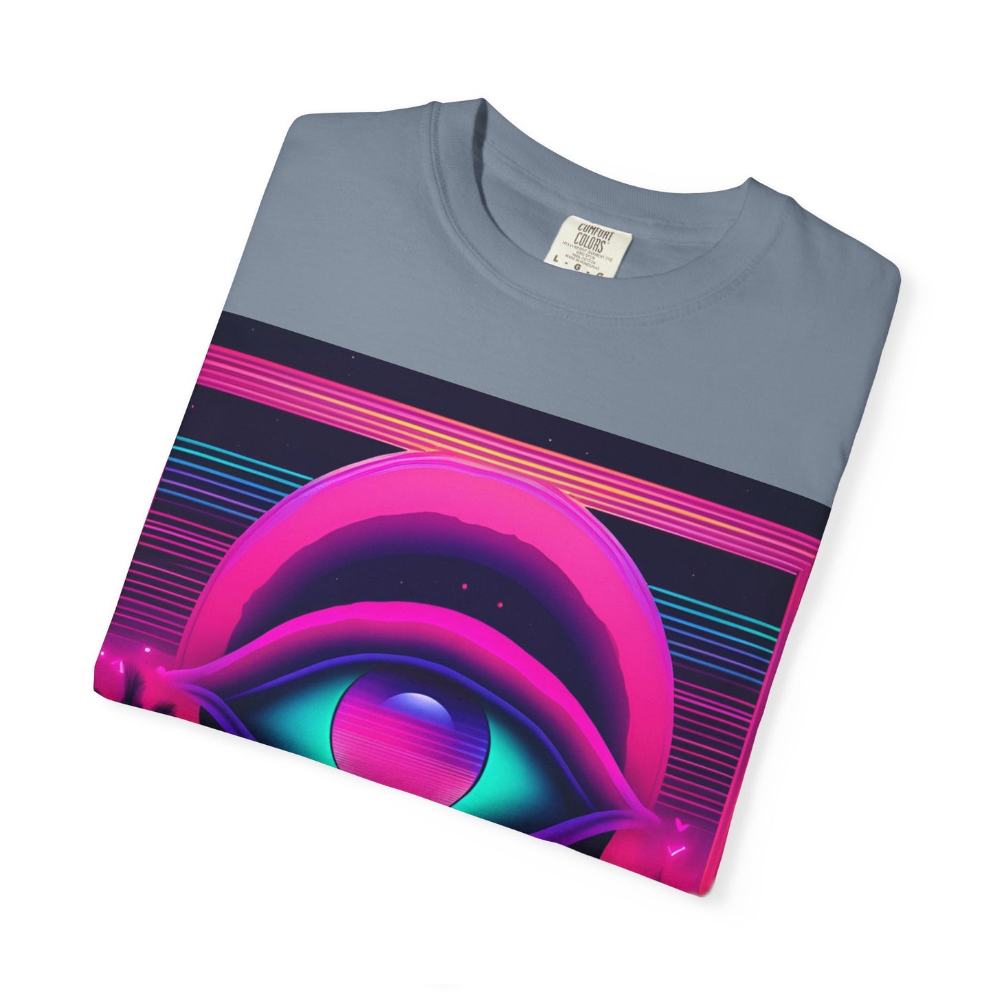Retro Vaporwave Eye T-Shirt — 'It Doesn't Get Better' Statement Tee