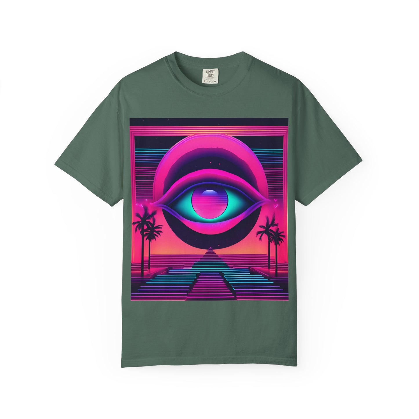 Retro Vaporwave Eye T-Shirt — 'It Doesn't Get Better' Statement Tee