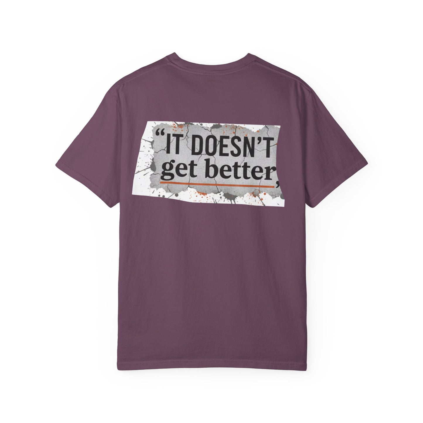 Retro Vaporwave Eye T-Shirt — 'It Doesn't Get Better' Statement Tee