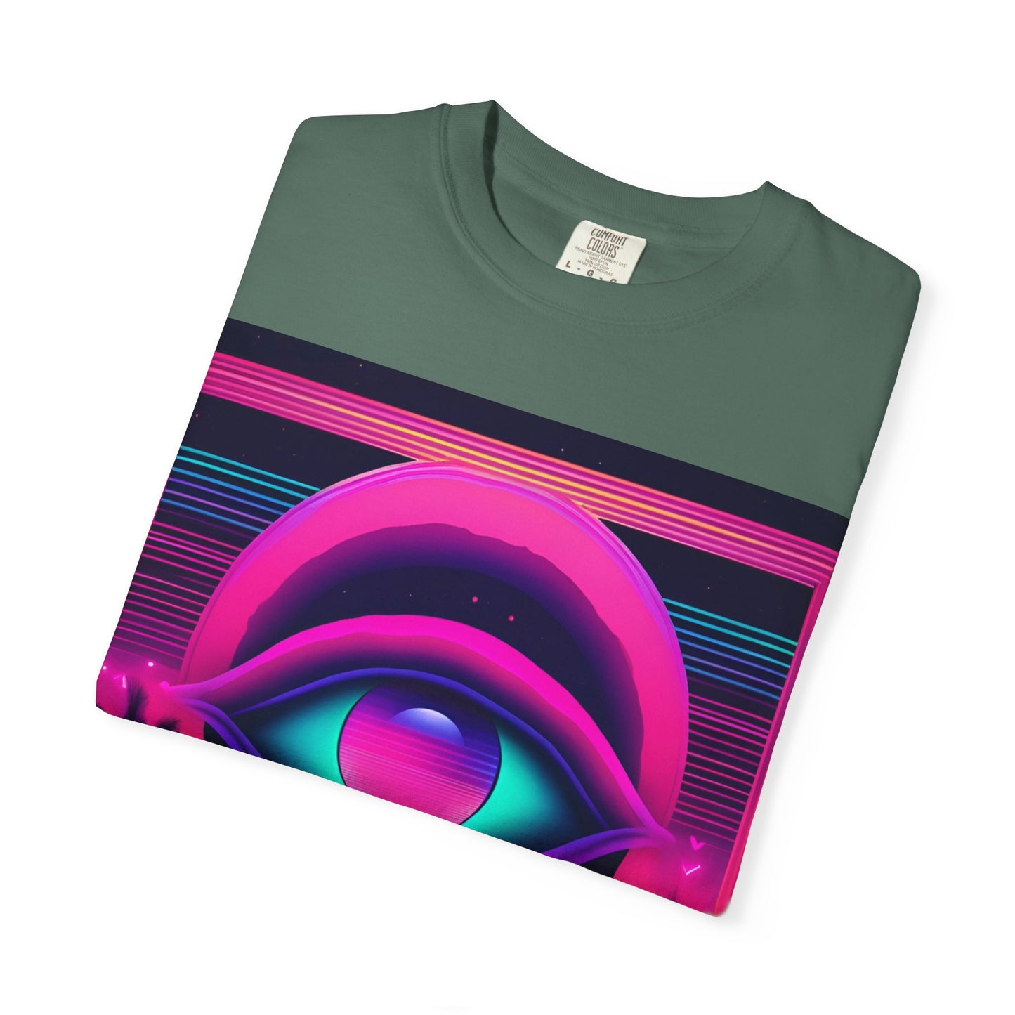 Retro Vaporwave Eye T-Shirt — 'It Doesn't Get Better' Statement Tee