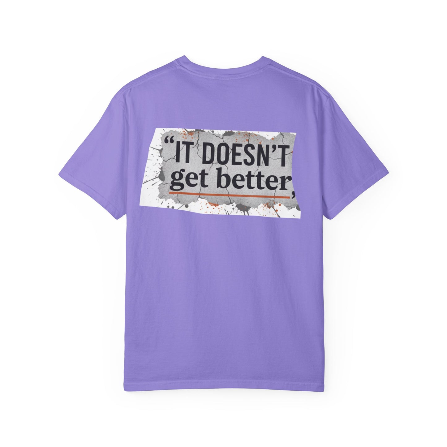 Retro Vaporwave Eye T-Shirt — 'It Doesn't Get Better' Statement Tee