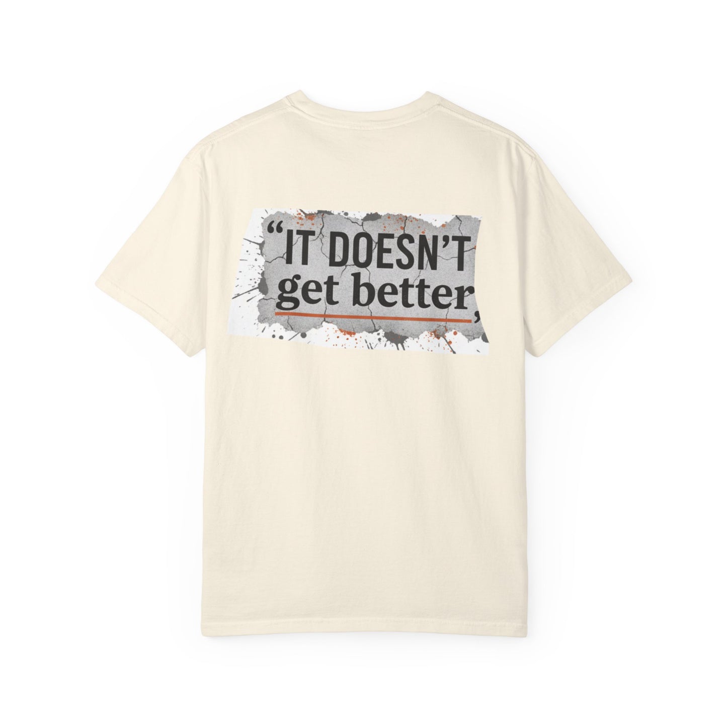 Retro Vaporwave Eye T-Shirt — 'It Doesn't Get Better' Statement Tee