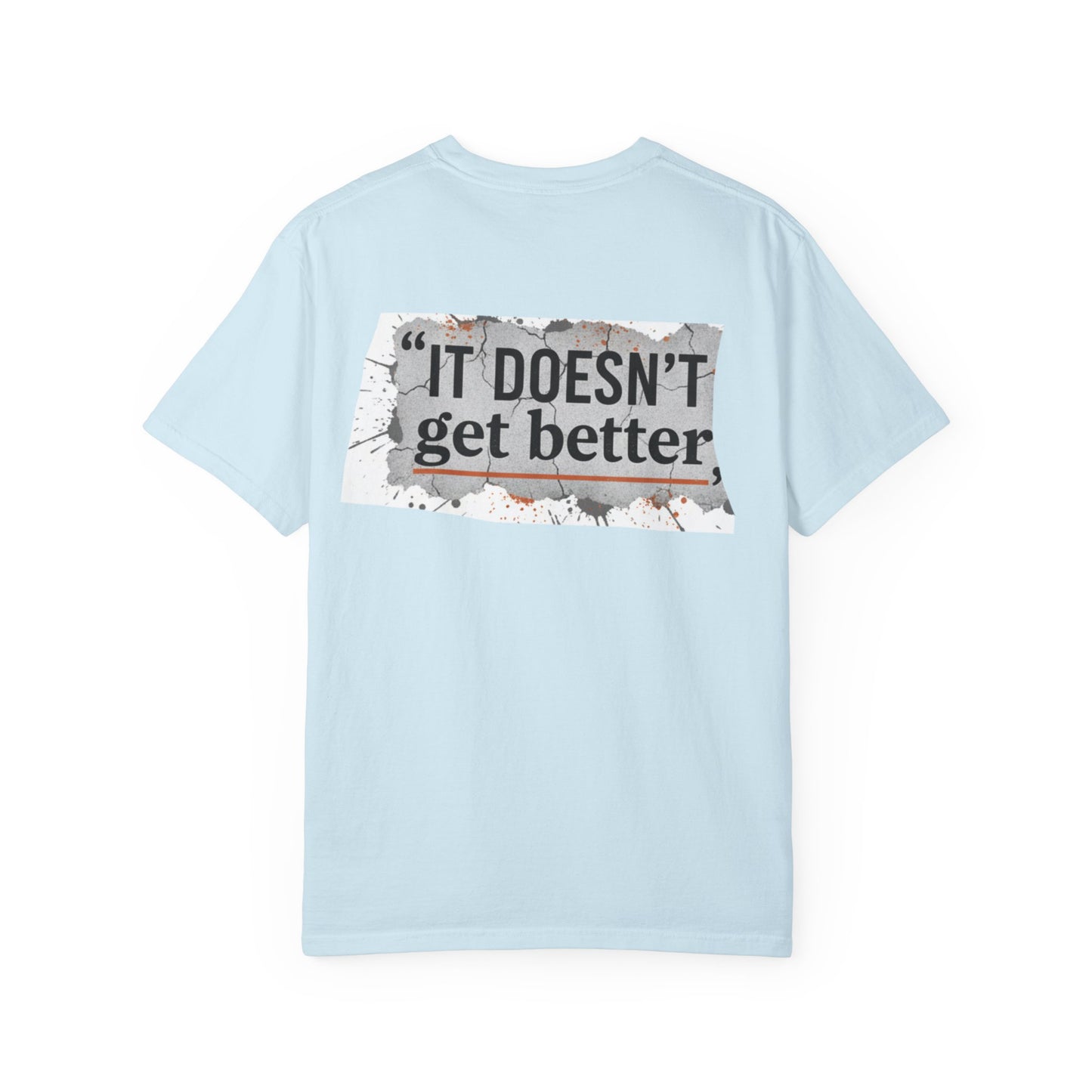 Retro Vaporwave Eye T-Shirt — 'It Doesn't Get Better' Statement Tee