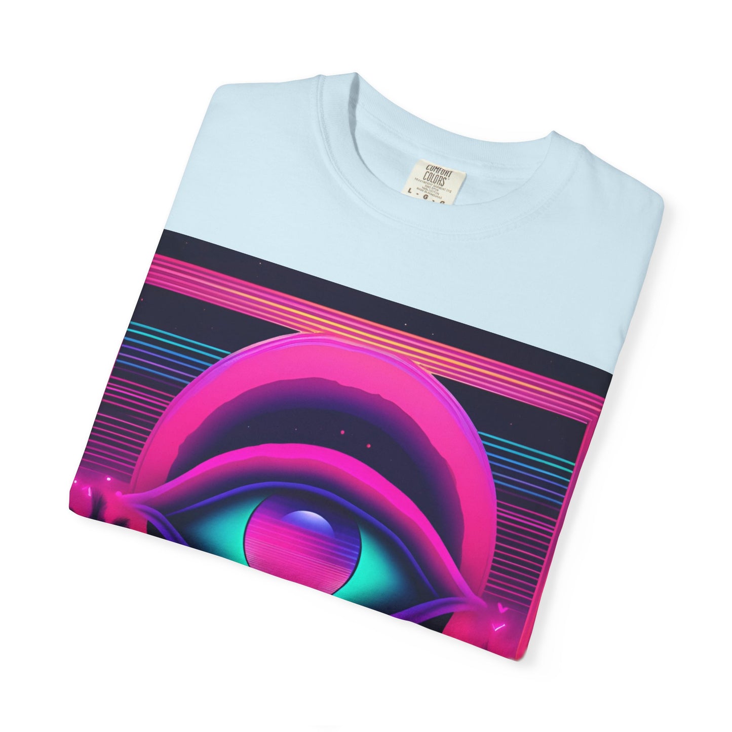 Retro Vaporwave Eye T-Shirt — 'It Doesn't Get Better' Statement Tee