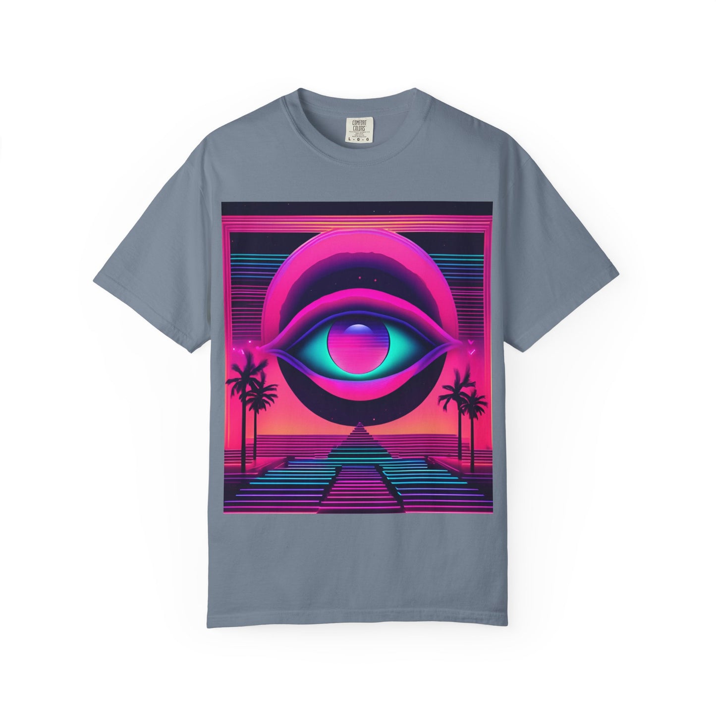 Retro Vaporwave Eye T-Shirt — 'It Doesn't Get Better' Statement Tee