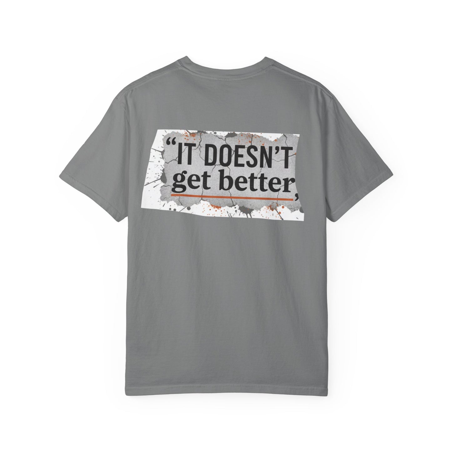Retro Vaporwave Eye T-Shirt — 'It Doesn't Get Better' Statement Tee