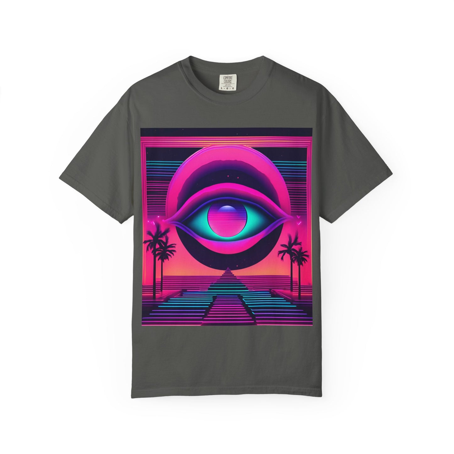 Retro Vaporwave Eye T-Shirt — 'It Doesn't Get Better' Statement Tee
