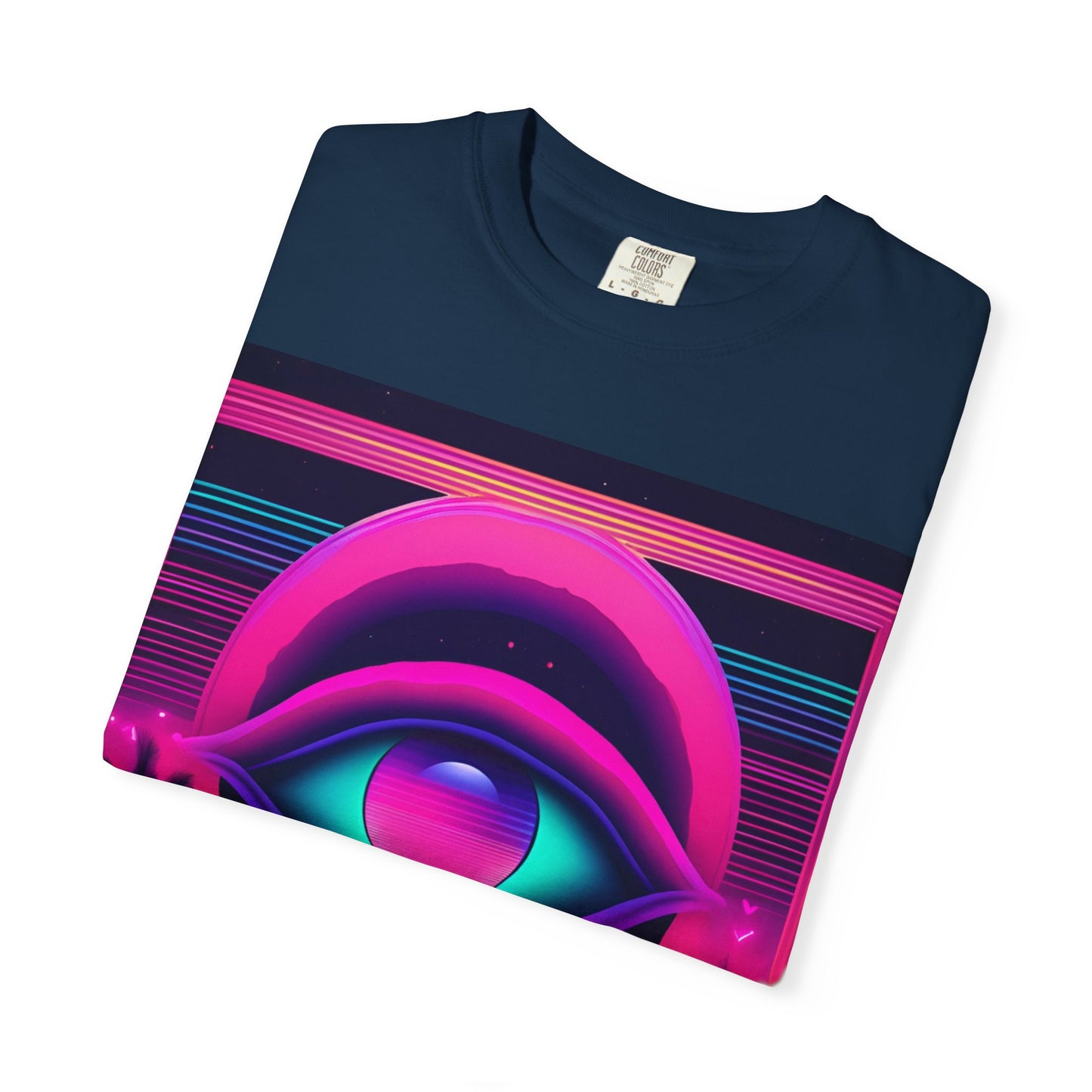 Retro Vaporwave Eye T-Shirt — 'It Doesn't Get Better' Statement Tee