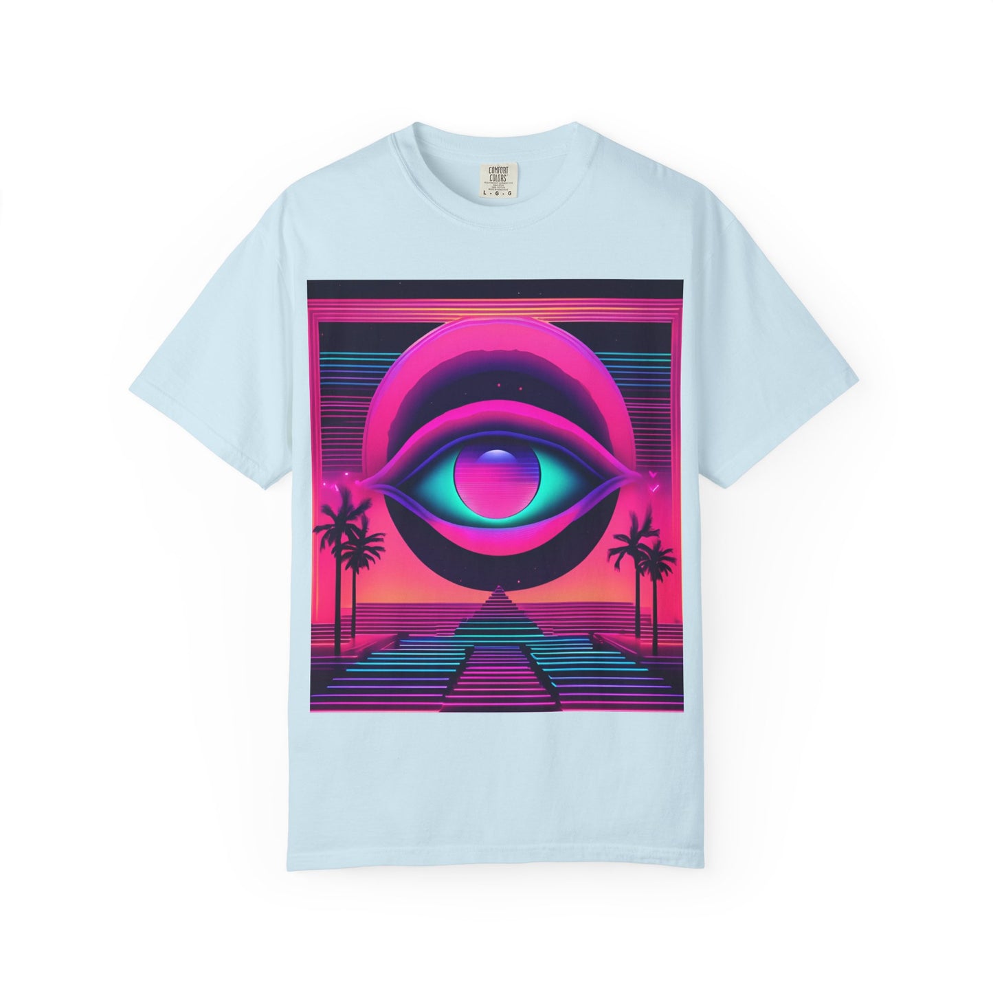 Retro Vaporwave Eye T-Shirt — 'It Doesn't Get Better' Statement Tee