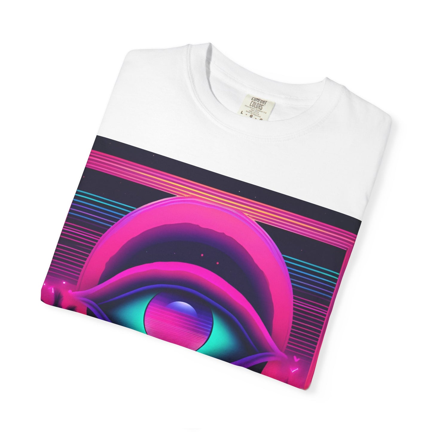 Retro Vaporwave Eye T-Shirt — 'It Doesn't Get Better' Statement Tee