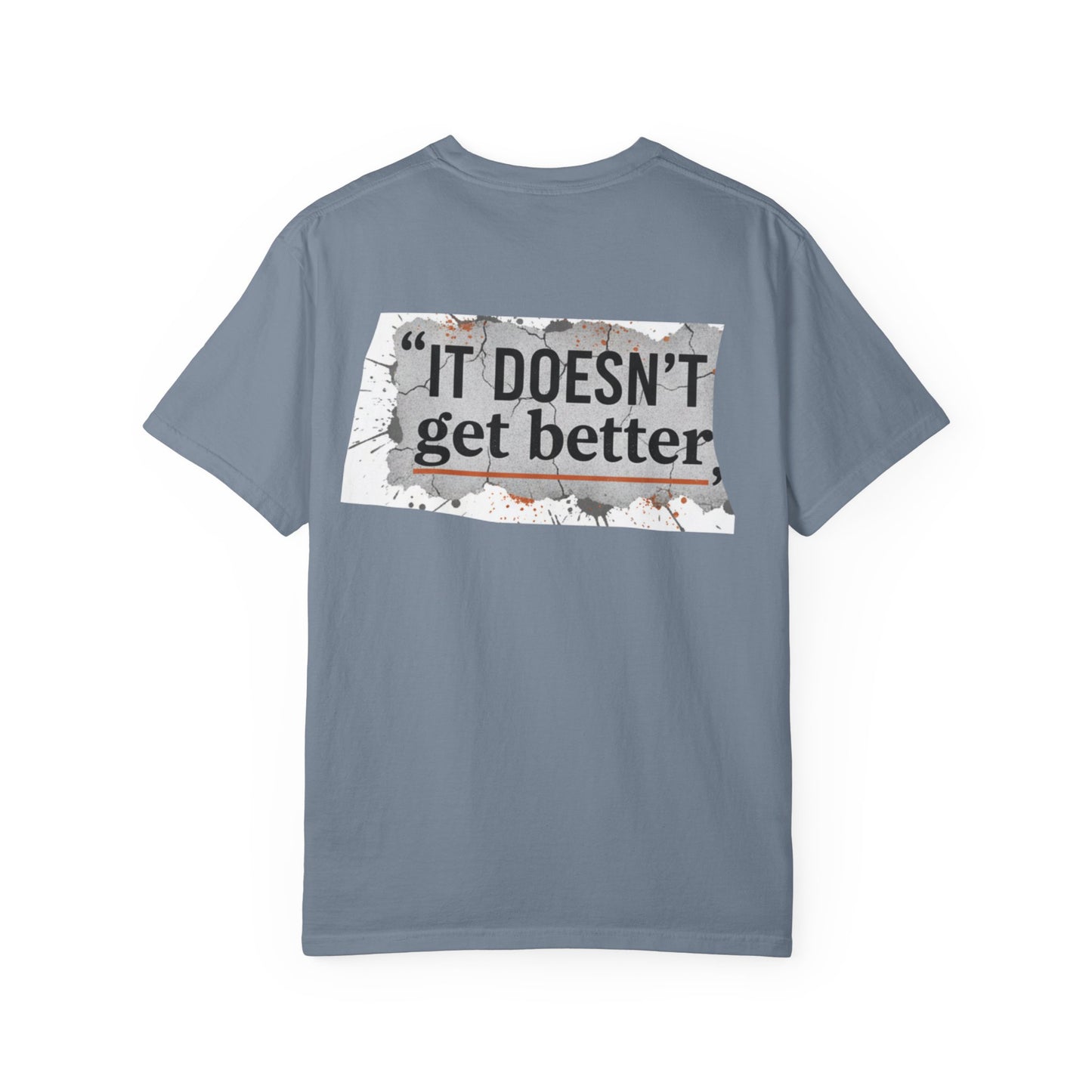 Retro Vaporwave Eye T-Shirt — 'It Doesn't Get Better' Statement Tee