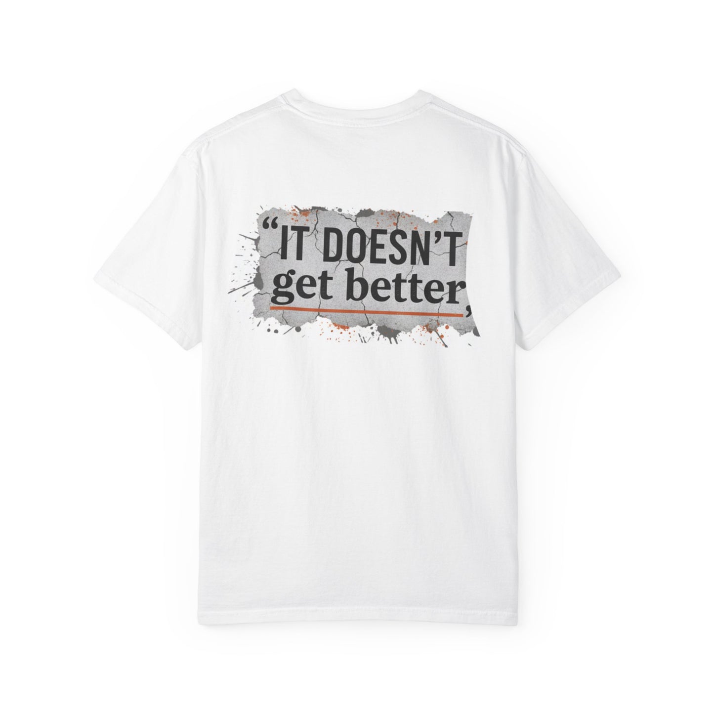 Retro Vaporwave Eye T-Shirt — 'It Doesn't Get Better' Statement Tee