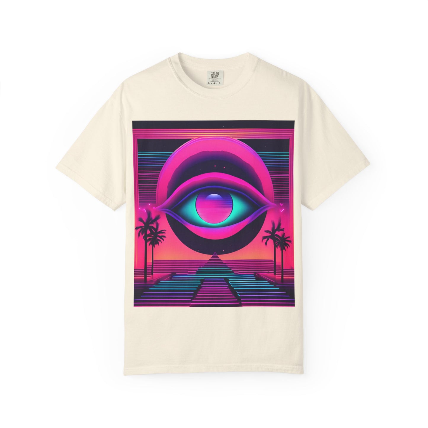 Retro Vaporwave Eye T-Shirt — 'It Doesn't Get Better' Statement Tee