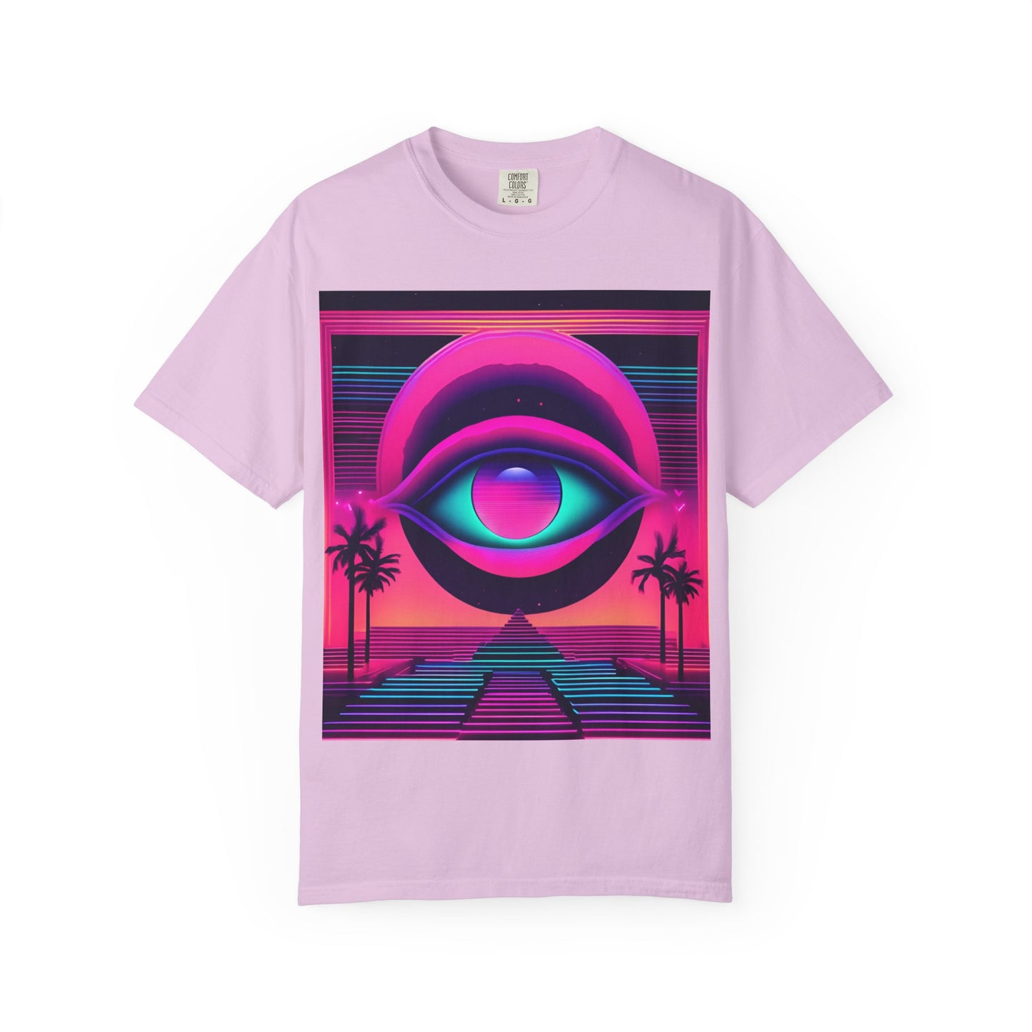 Retro Vaporwave Eye T-Shirt — 'It Doesn't Get Better' Statement Tee