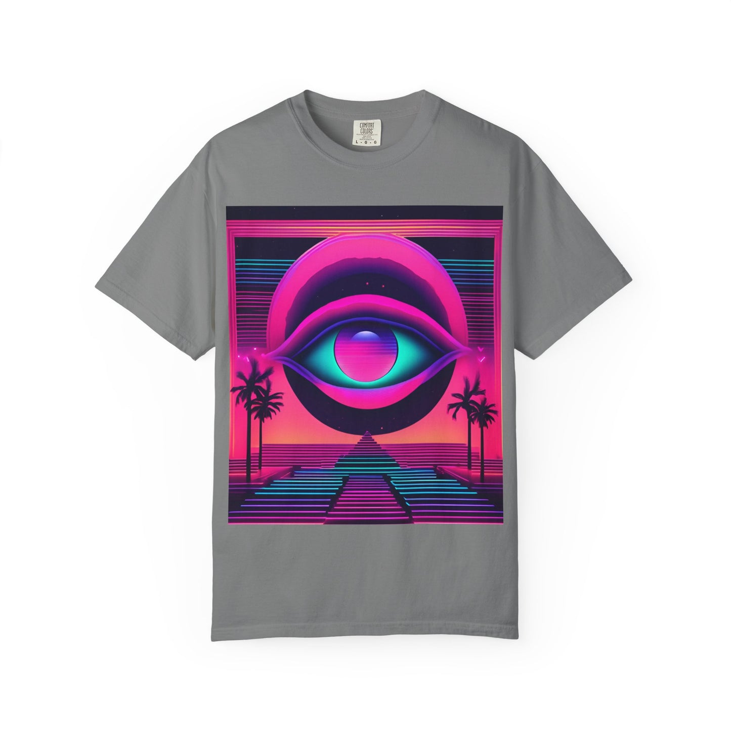 Retro Vaporwave Eye T-Shirt — 'It Doesn't Get Better' Statement Tee