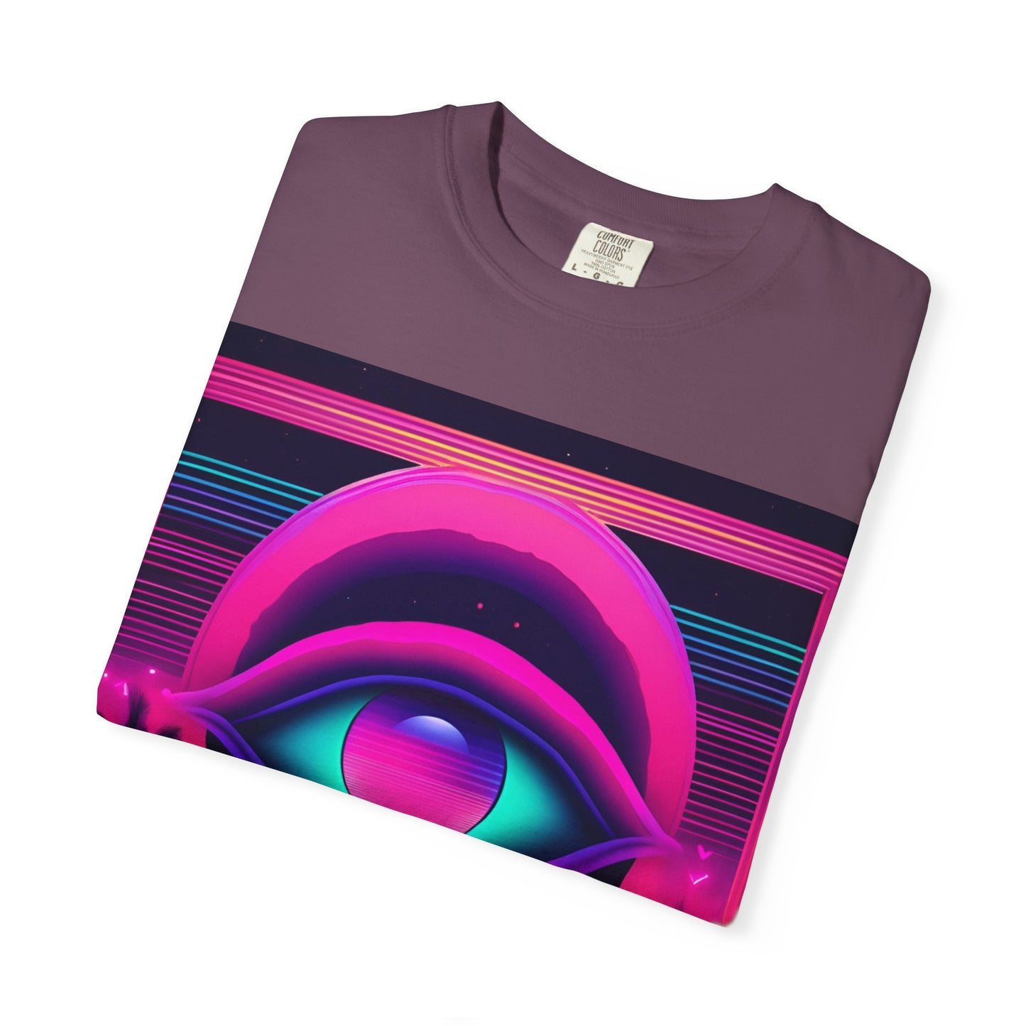 Retro Vaporwave Eye T-Shirt — 'It Doesn't Get Better' Statement Tee