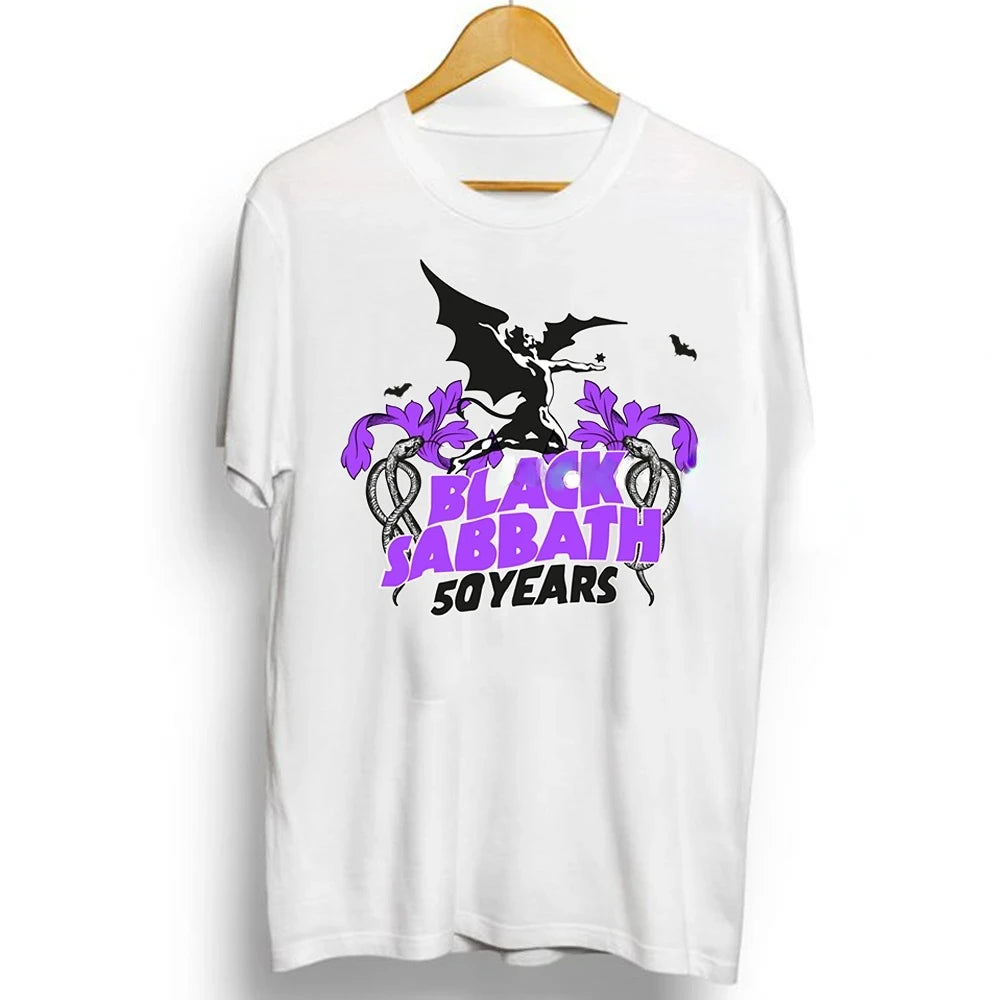 Black Sabbath Metal Rock Band T shirt Men Women Fashion Casual Graphic Short Sleeve Short Sleeve Plus Size T Shirt Unisex 62474