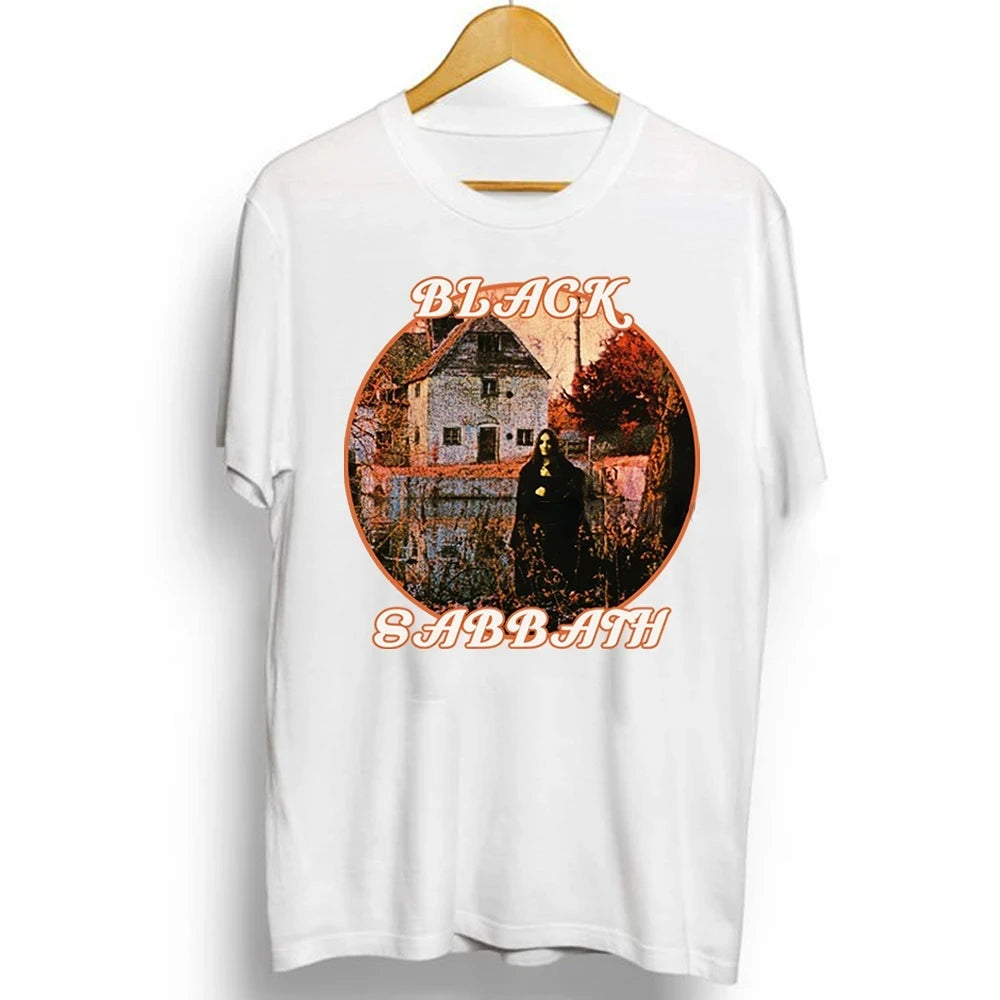 Black Sabbath Metal Rock Band T shirt Men Women Fashion Casual Graphic Short Sleeve Short Sleeve Plus Size T Shirt Unisex 62474