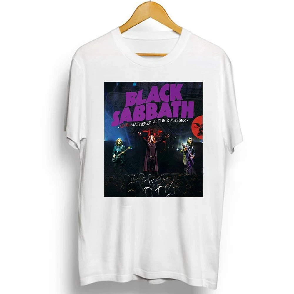 Black Sabbath Metal Rock Band T shirt Men Women Fashion Casual Graphic Short Sleeve Short Sleeve Plus Size T Shirt Unisex 62474