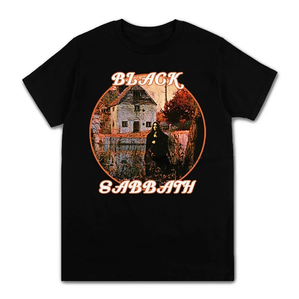 Black Sabbath Metal Rock Band T shirt Men Women Fashion Casual Graphic Short Sleeve Short Sleeve Plus Size T Shirt Unisex 62474