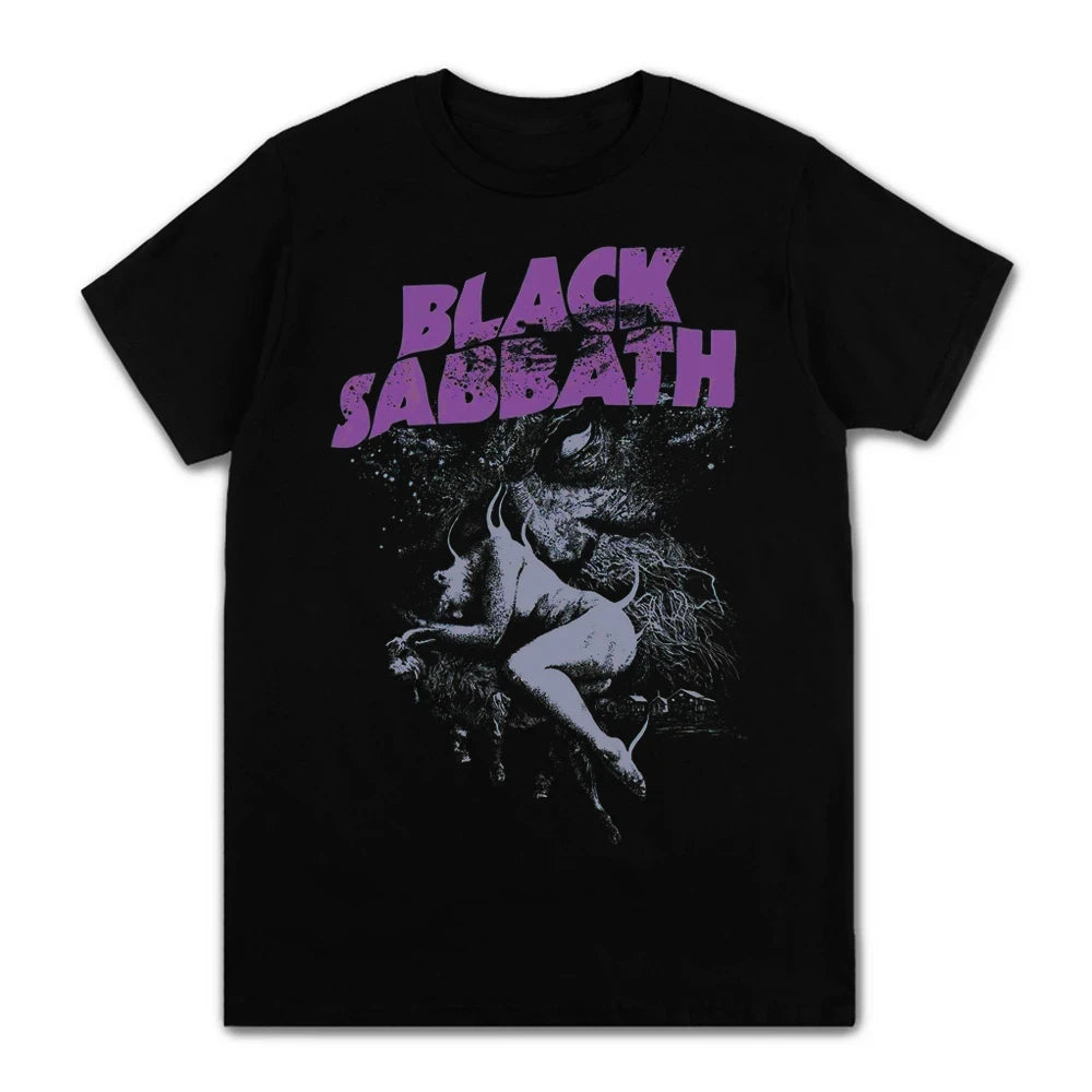 Black Sabbath Metal Rock Band T shirt Men Women Fashion Casual Graphic Short Sleeve Short Sleeve Plus Size T Shirt Unisex 62474