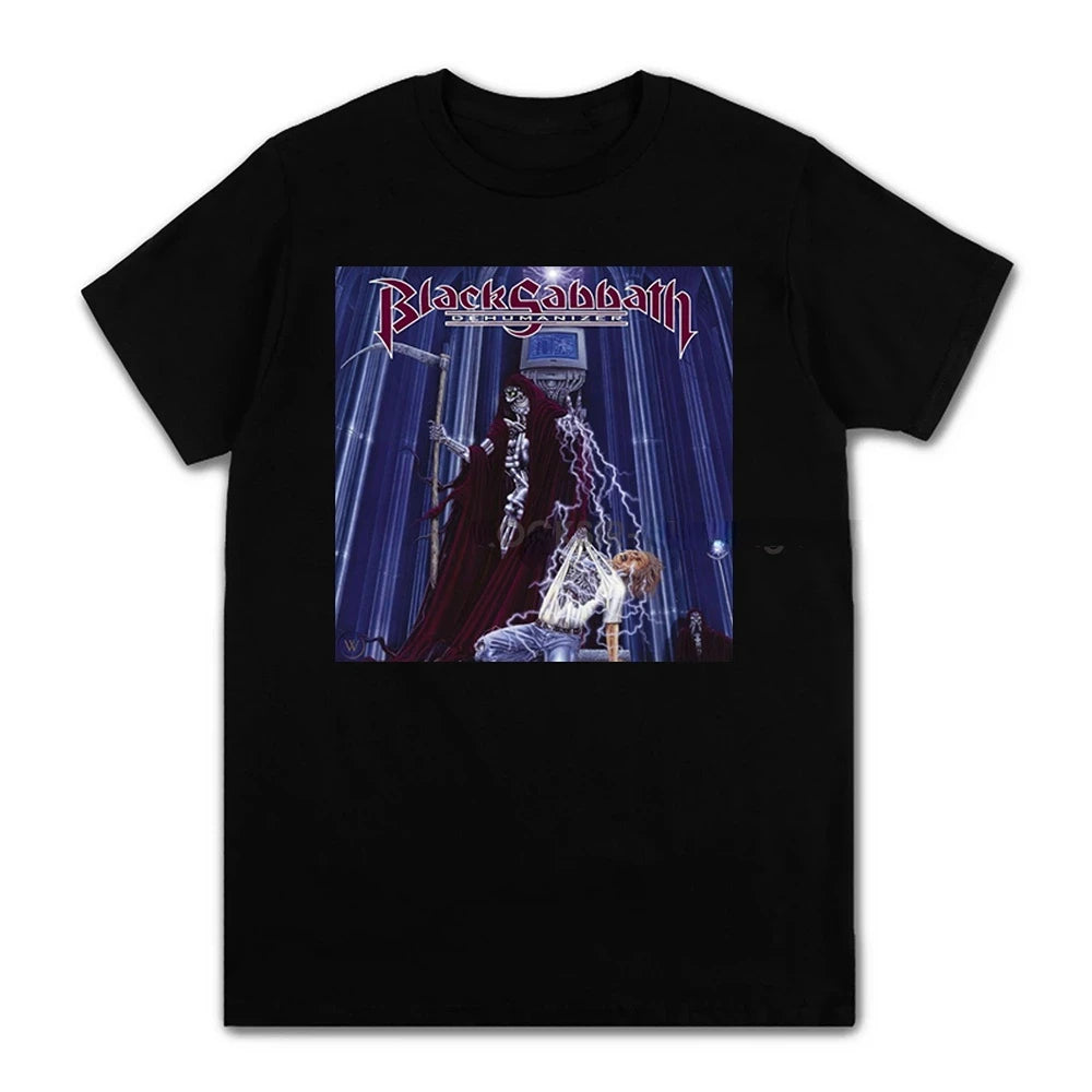 Black Sabbath Metal Rock Band T shirt Men Women Fashion Casual Graphic Short Sleeve Short Sleeve Plus Size T Shirt Unisex 62474