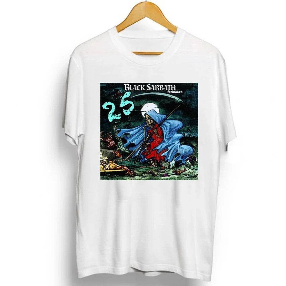 Black Sabbath Metal Rock Band T shirt Men Women Fashion Casual Graphic Short Sleeve Short Sleeve Plus Size T Shirt Unisex 62474